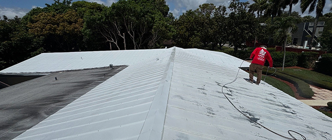 Freshly painted exterior